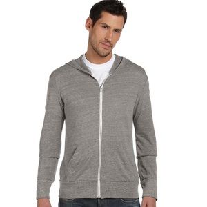 Alternative Apparel Unisex Eco-Jersey Zip Hoodie